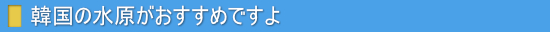 韓国の水原がおすすめですよ